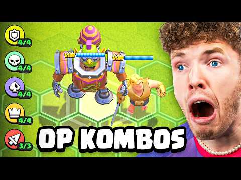 😱🤯THE *BEST* OP COMBOS in MERGE TACTICS! | Clash Royale German