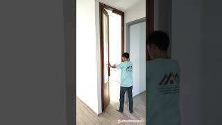 ประตูบานเลื่อนและเปิดในตัวทูอินวัน (pc door)