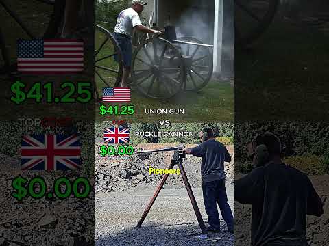 Union Repeating Gun vs Puckle Cannon – Old war tech 🔥