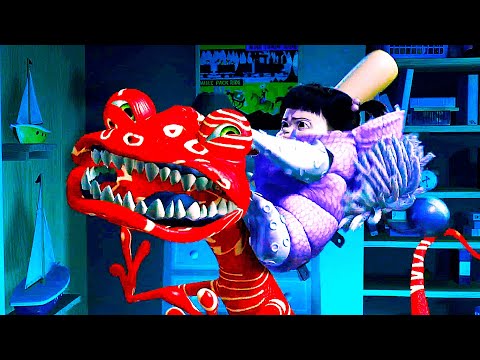 Boo Outsmarts Randall Scene | MONSTERS, INC. (2001) Movie CLIP HD