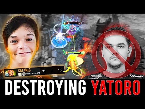 SATANIC destroying YATORO in ranked with GOD MODE WINDRANGER