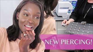 I GOT A NEW PIERCING AND THIS ONE HURT!