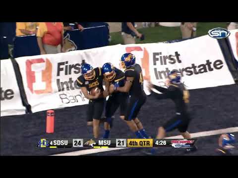 South Dakota State's Chase Vinatieri Scores on Fake FG (Via Midco SN / SWX Montana)