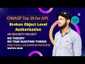 API1 2019 Broken Object Level Authorization Practical Lab 2022 Kontra ApplicationSecurity Io