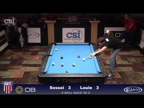 2015 USBTC 8-Ball: Dan Louie vs Jeremy Sossei