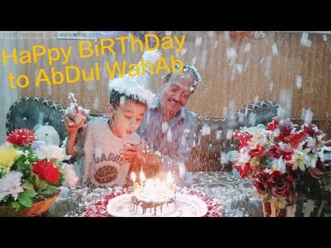 Happy Birthday Abdul Wahab | Wahab Cakes Pasteles-Happy Birthday | Happy Birthday Wahab