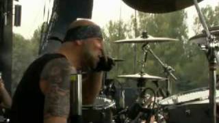 Black Flowers for Mikey Doling's birthday on July 3, 2010 at Werchter by Channel Zero