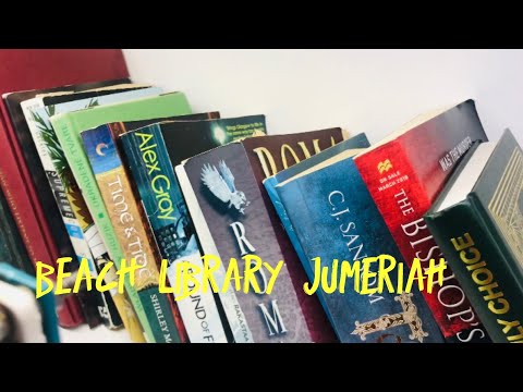 Jumeriah beach library 📚 night vision!!
