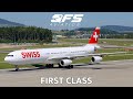SWISS A340 300 First Class Shanghai PVG Nach Zürich ZRH TRIP REPORT