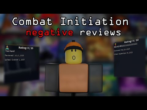 Looking into the negative reviews of combat initiation