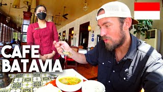 Download lagu Jakarta's FAMOUS CAFE BATAVIA in Kota Tua 🇮🇩 mp3