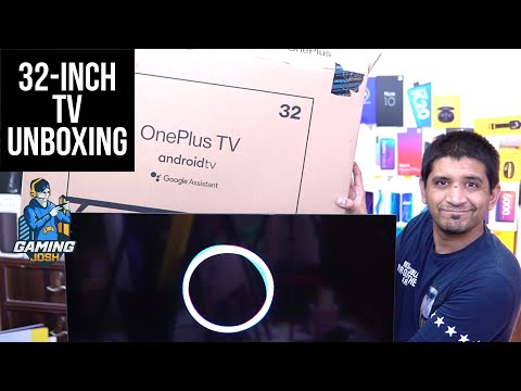 OnePlus 32 inch Y series TV 32Y1 Unboxing, Setup, Feature Overview - Rs  12999!