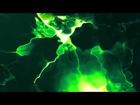 1 Hour Psychedelic Retro Party Neon Green Screen Background | No Sound 4K UHD