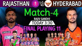 IPL 2023 Match-4 | Rajasthan Vs Hyderabad Details & Playing 11 |SRH Vs RR 4th Match IPL 2023 Preview