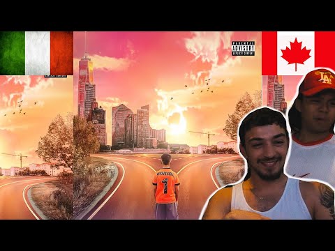 CANADIANS REACT TO ITALIAN RAP - RHOVE PROVINCIALE ALBUM REVIEW/REACTION !!!!