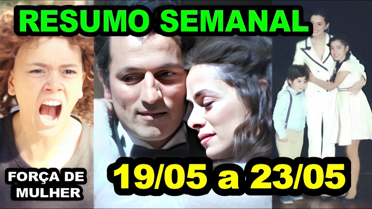 Força de Mulher - Resumo da Semana de 19/05 a 23/05 | Resumo Semanal RECORD TV