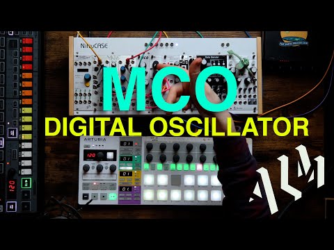 ALM/Busy Circuits ALM021 MCO Digital VCO Eurorack Synth Module 2020 - Present - Silver image 5