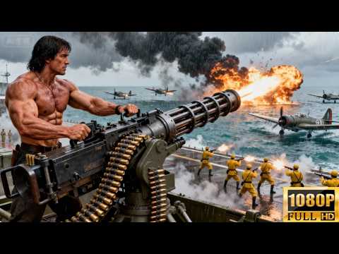 Village boy builds a machine gun and shoots down the first Japanese warplane.