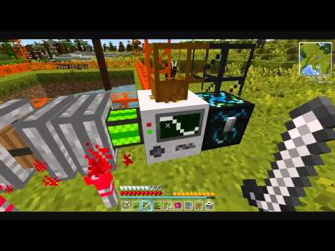 Minecraft - Buildcraft Quarry Tutorial
