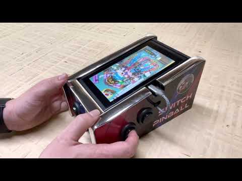 Tulsa Arcades Mini Nintendo Switch Pinball Cabinet