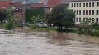 preview picture of video 'MKF-Fotodesign Bobstadt zeigt heute: Hochwasser in Eberbach am Neckar 2013 Part5'