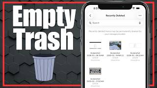 How To Empty Trash On iPhone - Full Guide
