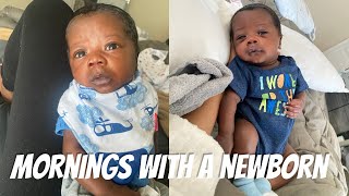 MOM LIFE | Mornings with a newborn