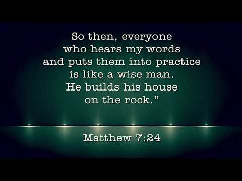 So Then, Everyone (Matthew 7:24 NIRV)