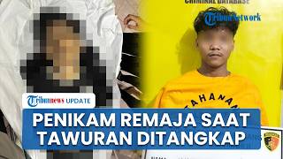Tampang Pelaku Penikaman Maut Remaja saat Tawuran di Palembang, Ditangkap saat Kabur di Banten
