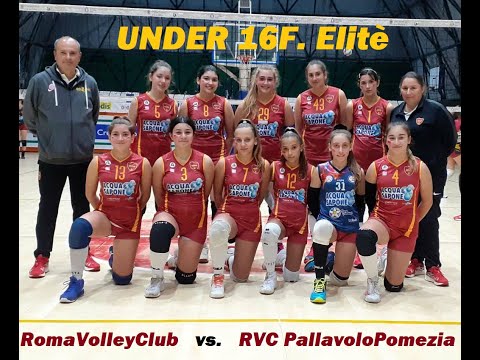 25/11/2021 - U16F Elitè RomaVolleyClub  vs.  RVC Pallavolo Pomezia