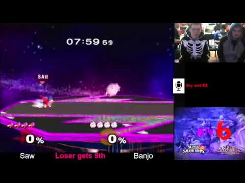 BitW6 Melee - Loser's Semis - Saw vs  Banjo