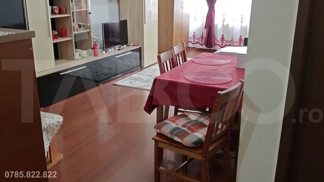 Apartament 2 camere cu balcon in bloc cu lift in zona Doamna Stanca - Video