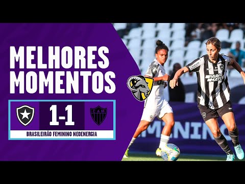 Gols e lances de Botafogo x Atlético Mineiro