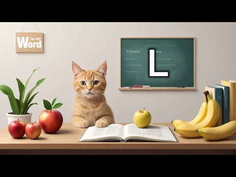 초등학교 영단어 (발음 연습) — L 25단어