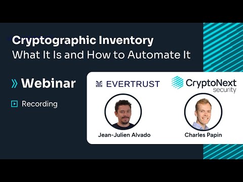 Cryptographic Inventory: What It Is and How to Automate It