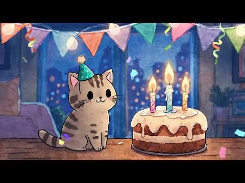 Happy Birthday Lo-Fi 🎂 3-HOUR Cozy Chill Mix