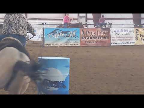 Power of Pink barrel race 16.780 Karsyn & JM STREAKIN MILLIE 10/9/21
