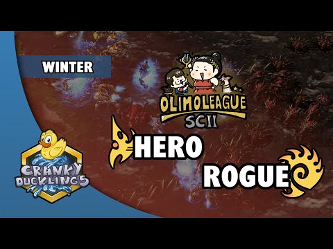 herO vs Rogue - PvZ | OlimoLeague 24-25 Winter Final: Day 2 | Seasonal StarCraft 2 Tournament