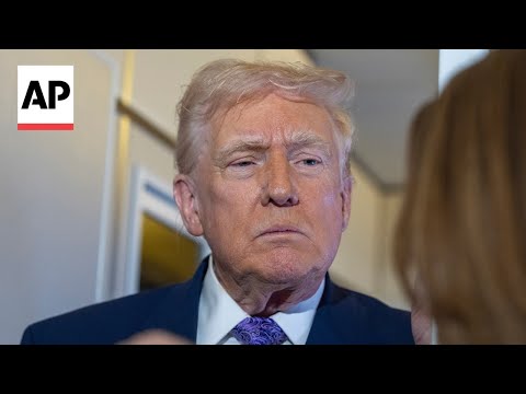 Video | Trump claims tariffs can eventually replace federal income taxes