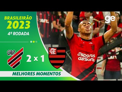 Gols e lances de Athletico Paranaense x Flamengo