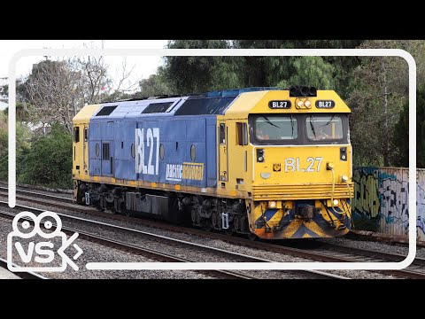BL27 Light Engine Up Through Middle Footscray | Vic Spotters