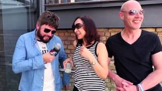 Rob Fiddaman Interviews Sonya &amp; Glenn from Echobelly at Camden Rock&#39;s.