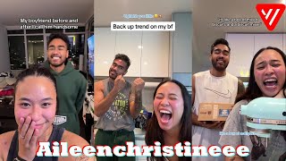 *1Hour*  Aileenchristineee TikTok 2024 | Funny Aileen and Deven Funny Couple 2024