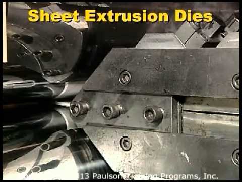 Sheet Extrusion Dies - Proper Setup and Maintenance