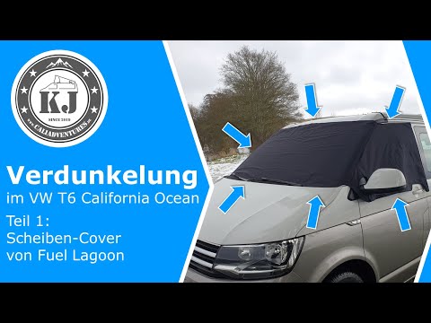 Verdunkelung im VW T6 California Ocean - Teil 1: Scheiben-Cover von Fuel Lagoon