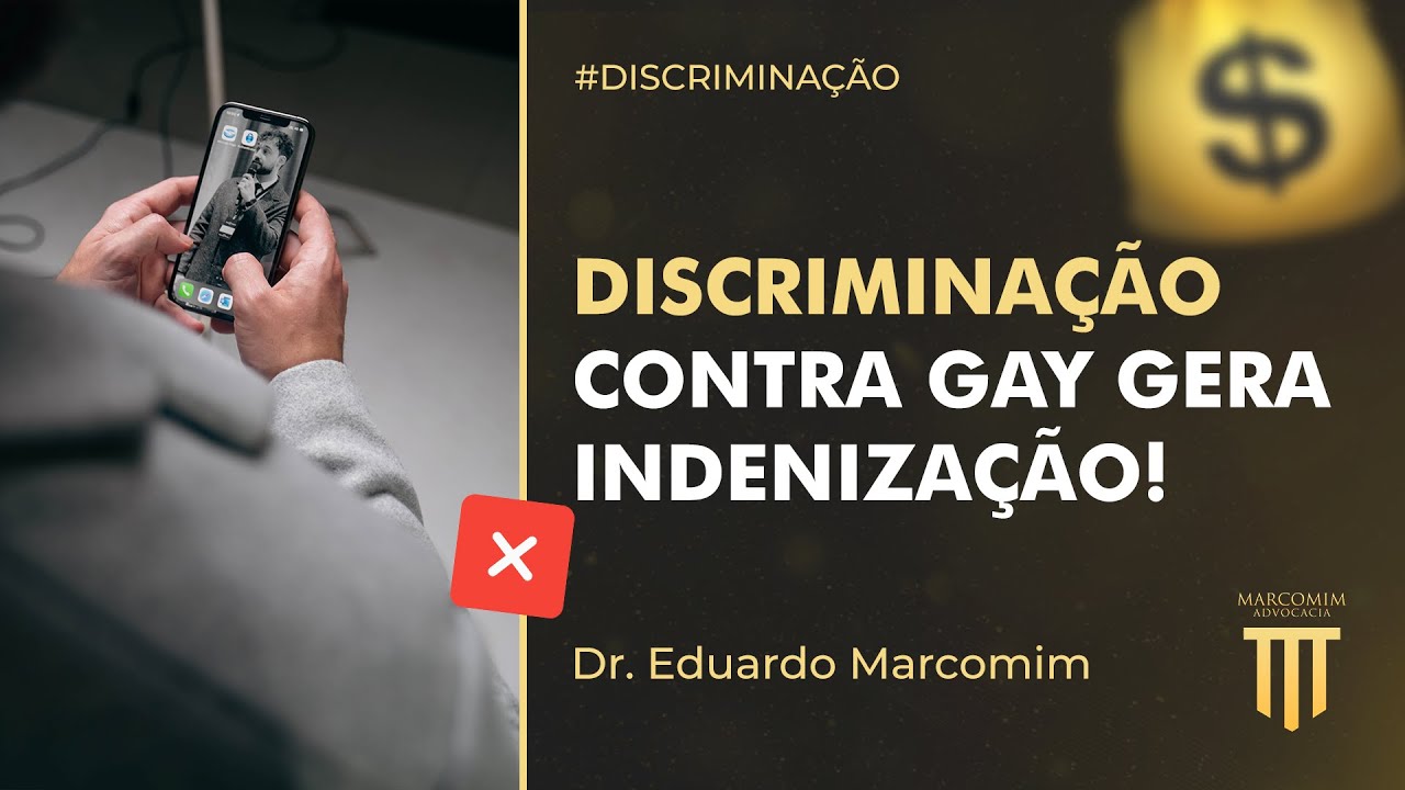 Discriminação contra gay gera indenização!