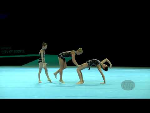 Russian Federation (RUS) - 2018 Acrobatic Worlds, Antwerpen (BEL) - Balance  Women's Group