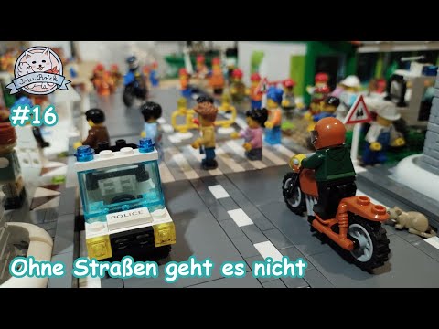 Inu Klötzchen Baustadt Folge 16 Ohne Straßen geht es nicht #lego #legocity #klemmbausteine