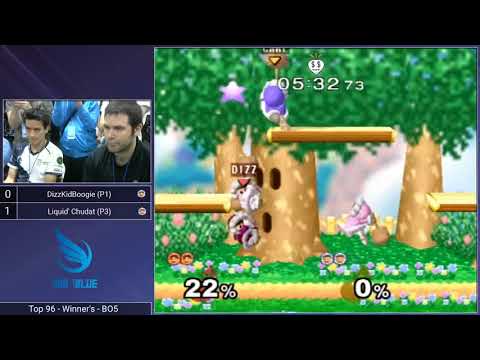 Shine 2017 SSBM - dizzkidboogie (Red ICs) vs. Liquid' ChuDat (Default ICs) - Melee Top 96 WR1