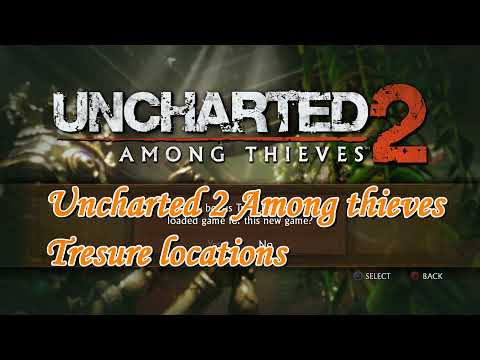 Uncharted 2 Among thieves - Treasure locations PS4 1080p 30fps